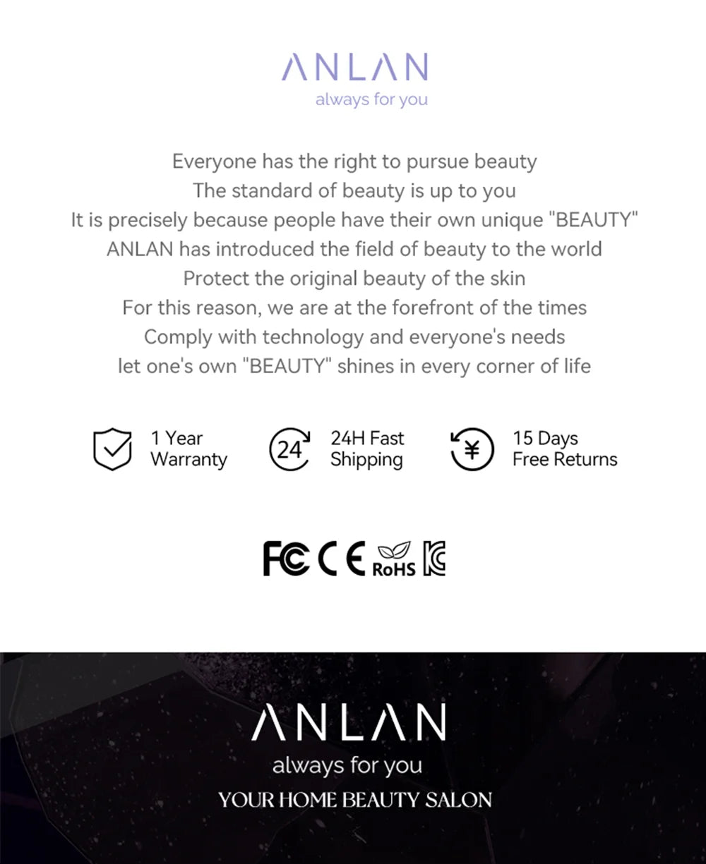 ANLAN Electric Guasha Massager EMS Face Lifting Anti-aging Remove Edema Firming Skin Clod Heat Scraping Skincare Beauty Device