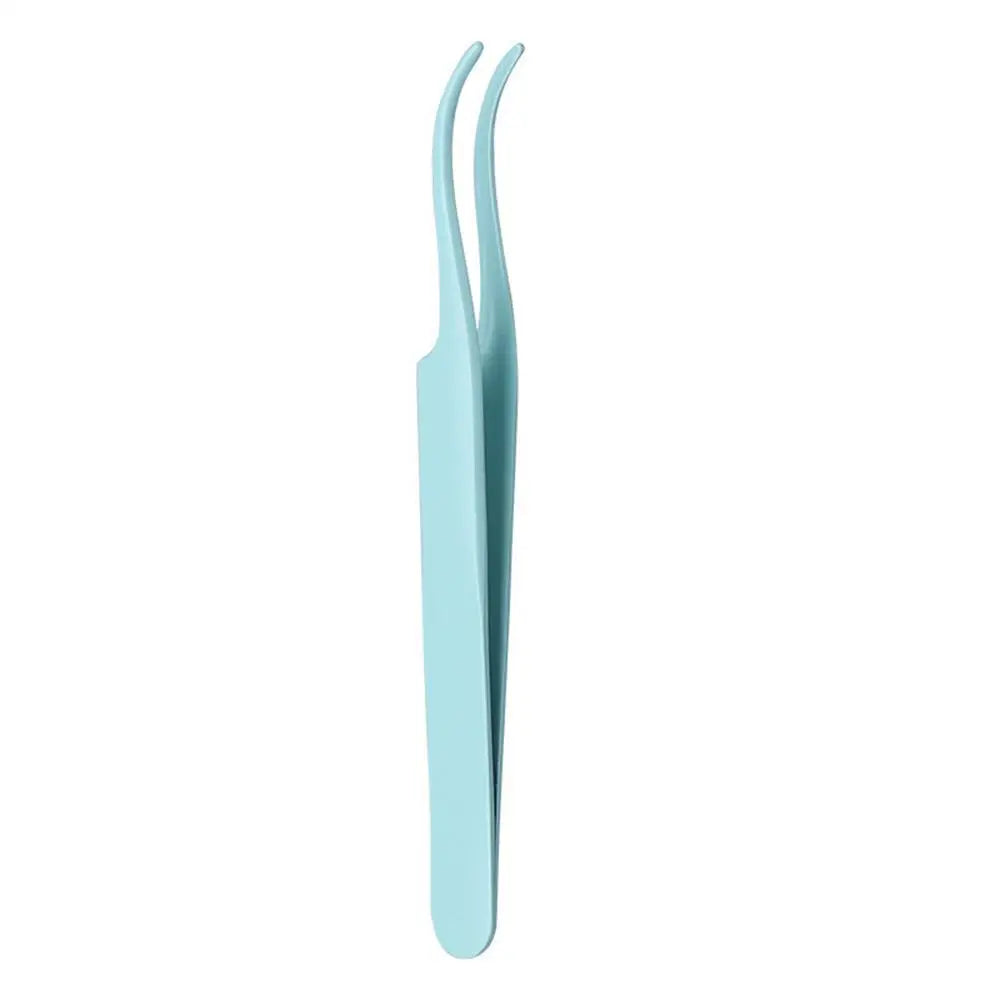 Eyelash Curved Tweezers Lash Extension Nippers Lash Applicator Lash Grafting Item Lash Picking Tool Ultra Fine Makeup Tool