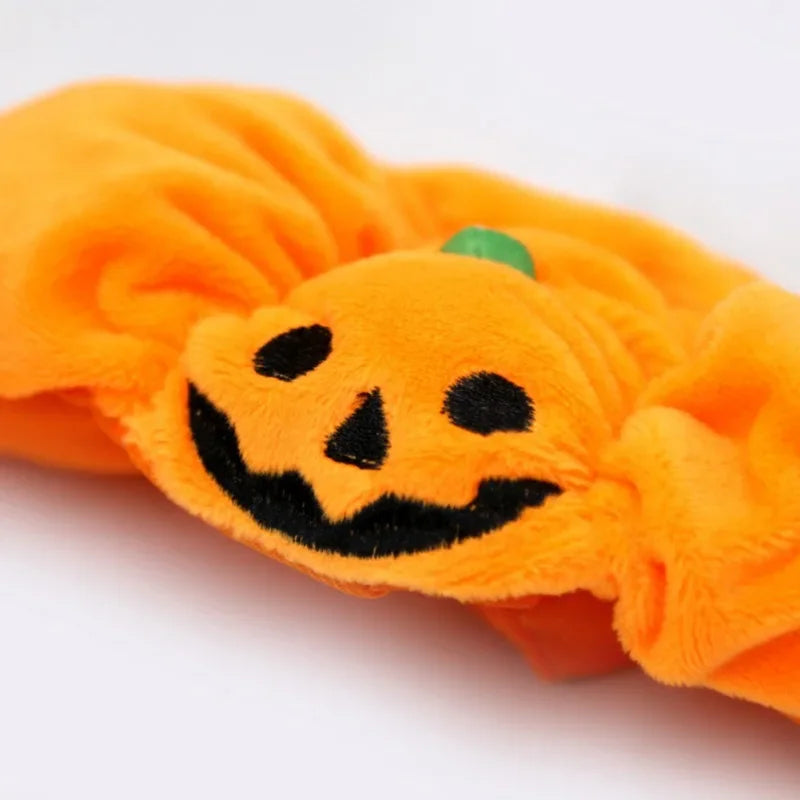 Cute Pet Pumpkin Hat Halloween Pet Dog Cat Hat Dress Up Headdress Small Dog Cat Cosplay Costume Funny Party Pet Decorative Hat