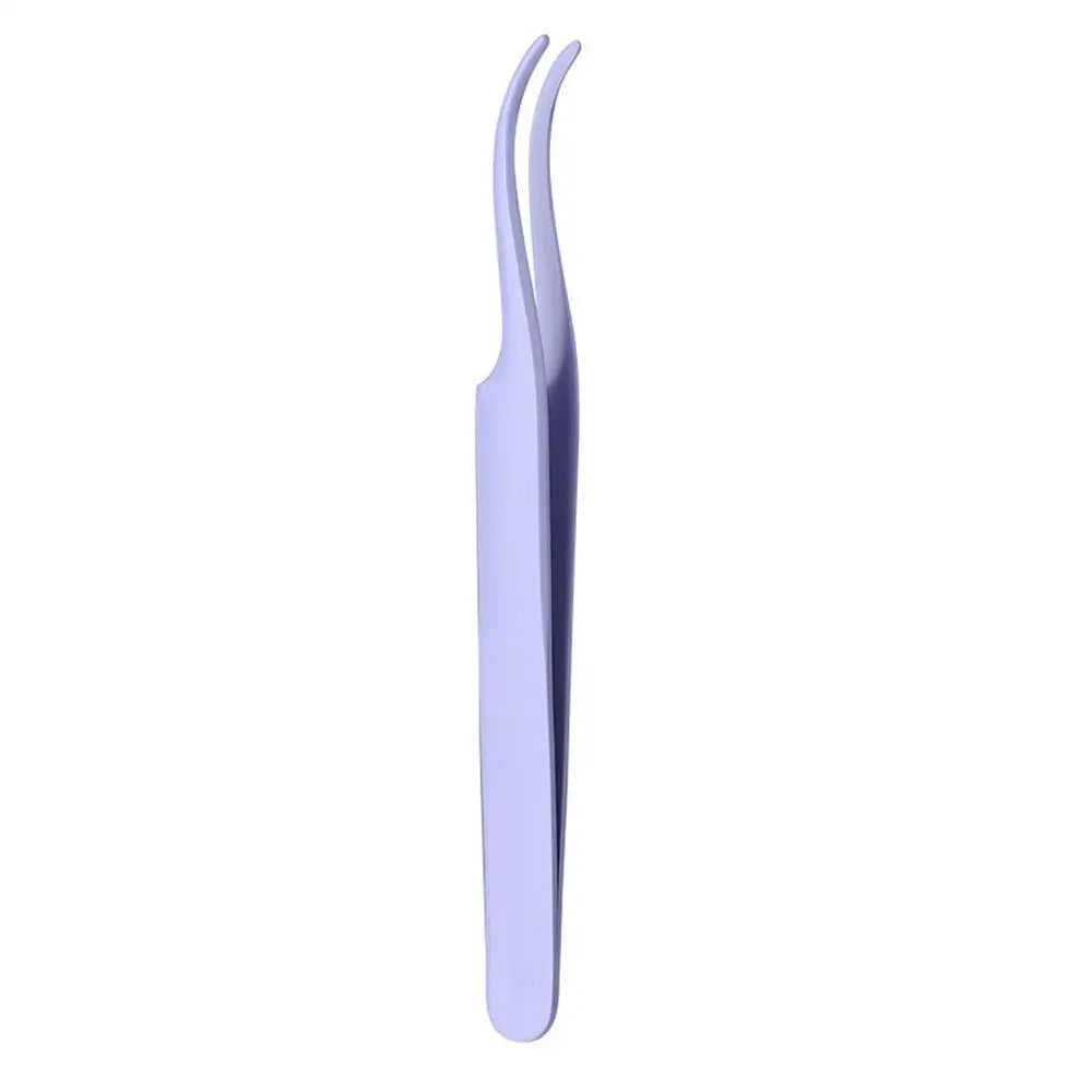 Eyelash Curved Tweezers Lash Extension Nippers Lash Applicator Lash Grafting Item Lash Picking Tool Ultra Fine Makeup Tool