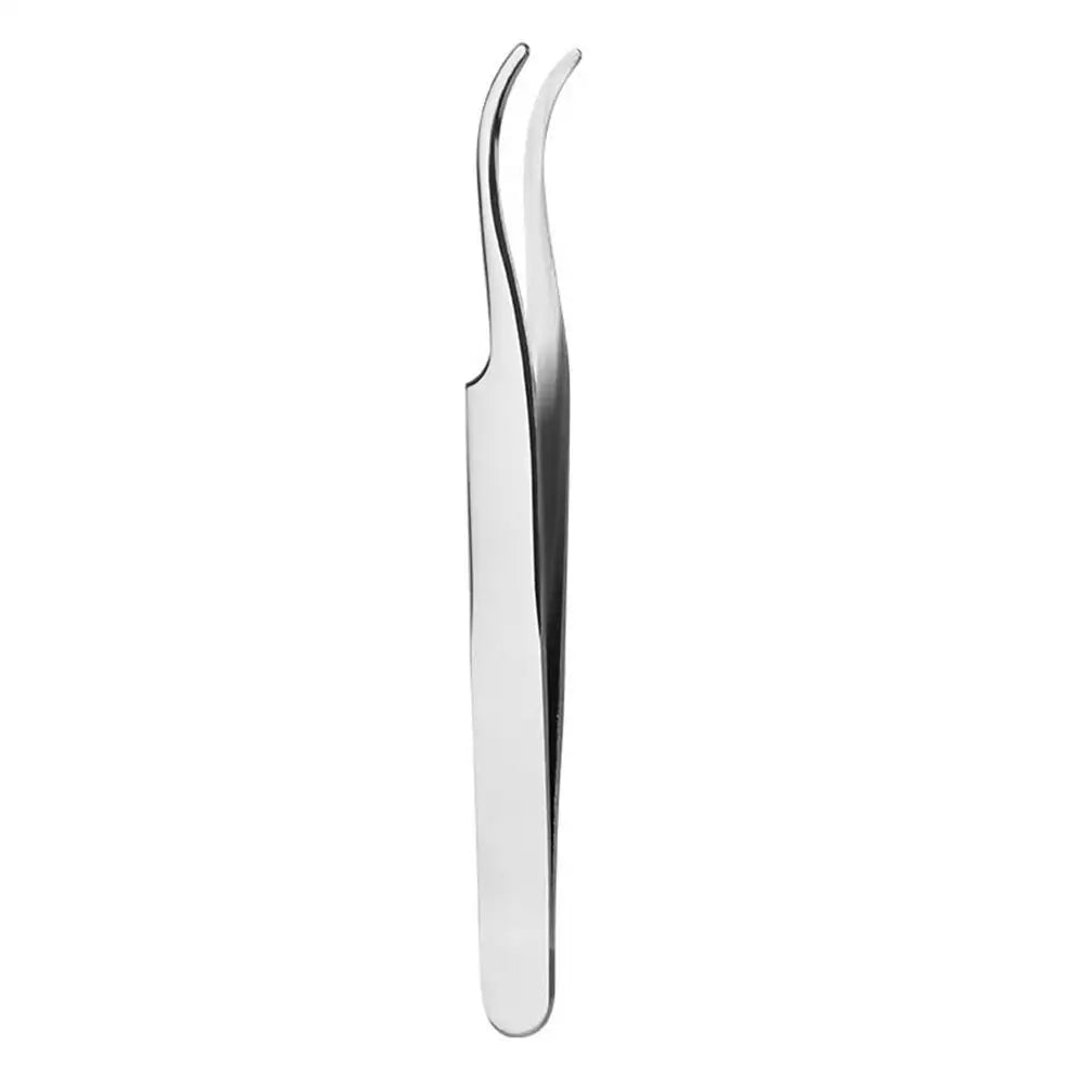 Eyelash Curved Tweezers Lash Extension Nippers Lash Applicator Lash Grafting Item Lash Picking Tool Ultra Fine Makeup Tool