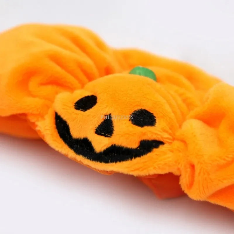 Cute Pet Pumpkin Hat Halloween Pet Dog Cat Hat Dress Up Headdress Small Dog Cat Cosplay Costume Funny Party Pet Decorative Hat