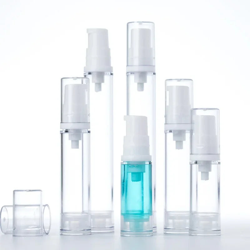 Liquid Foundation Travel Bottle 5/10/15ml Cosmetics Eye Cream Vacuum Fine Mist Spray Bottle Travel Portable