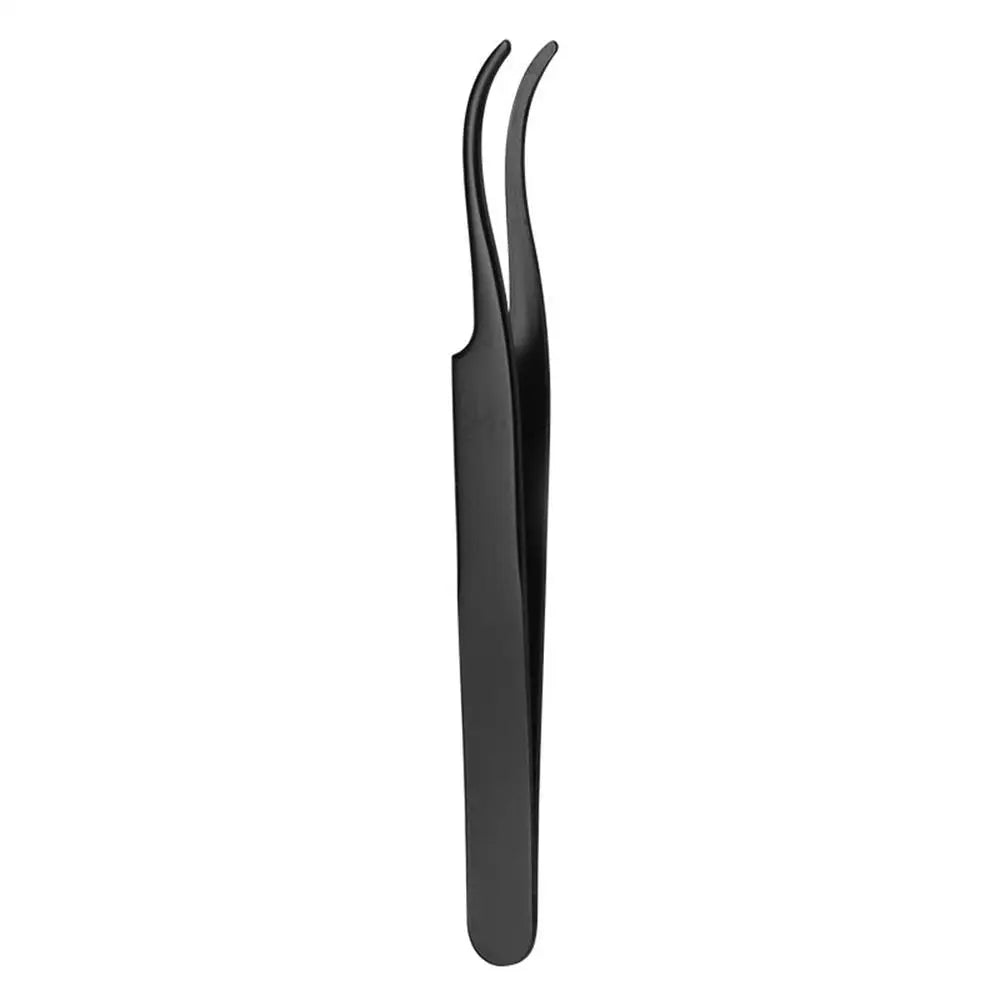 Eyelash Curved Tweezers Lash Extension Nippers Lash Applicator Lash Grafting Item Lash Picking Tool Ultra Fine Makeup Tool