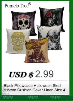 Merry Halloween Trick or Treat Happy Halloween Demon Creative  Festival Decor Home Adult Birthday Decoration Bed Cushion Cover