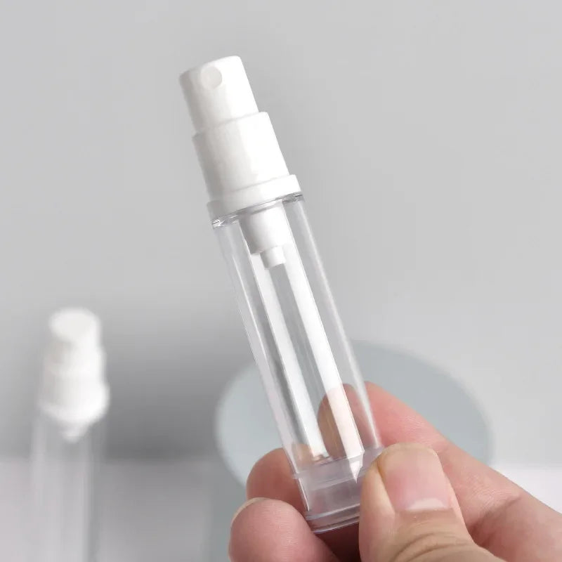 Liquid Foundation Travel Bottle 5/10/15ml Cosmetics Eye Cream Vacuum Fine Mist Spray Bottle Travel Portable